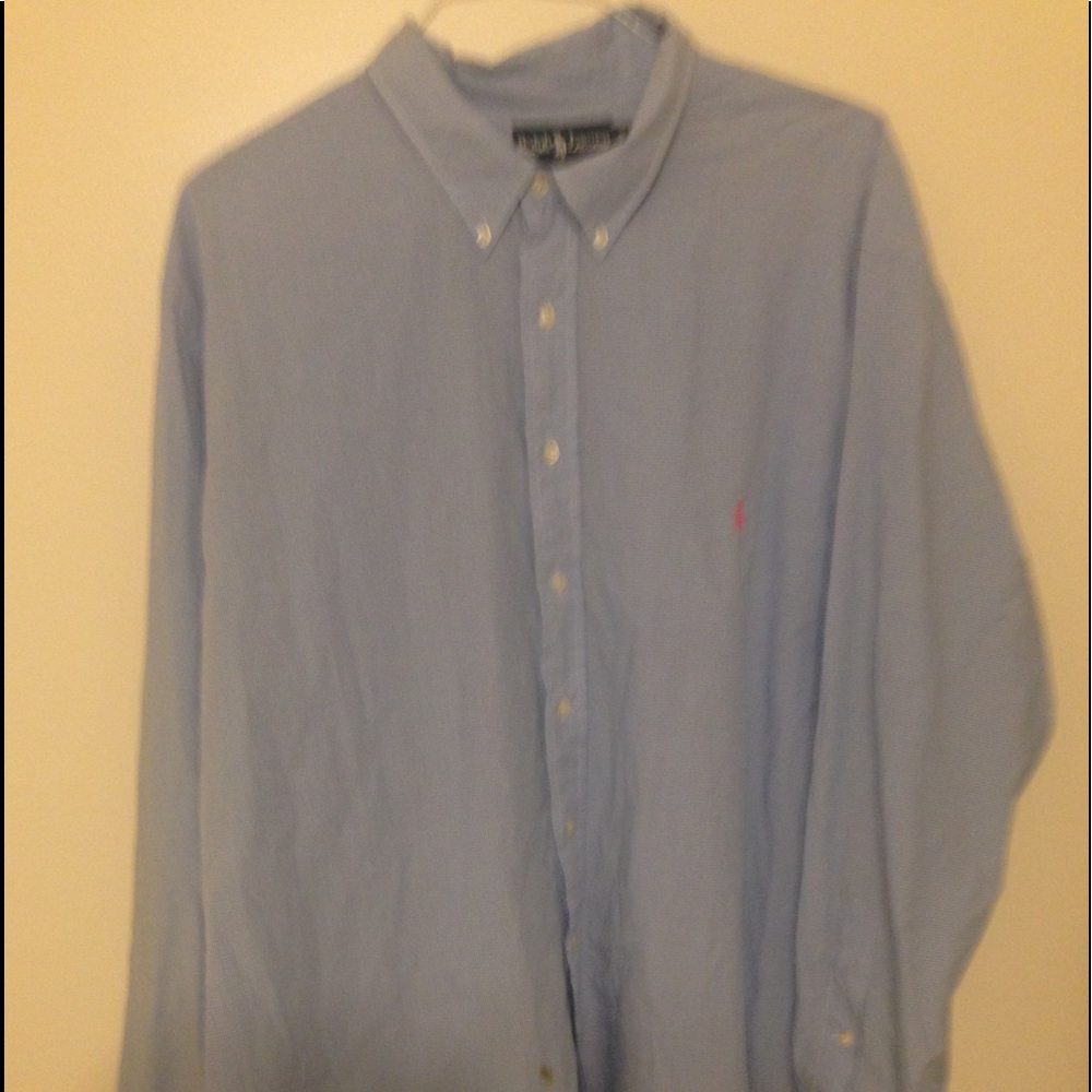 Ralph Lauren; Polo; Button-Up Dress Shirt; 3X